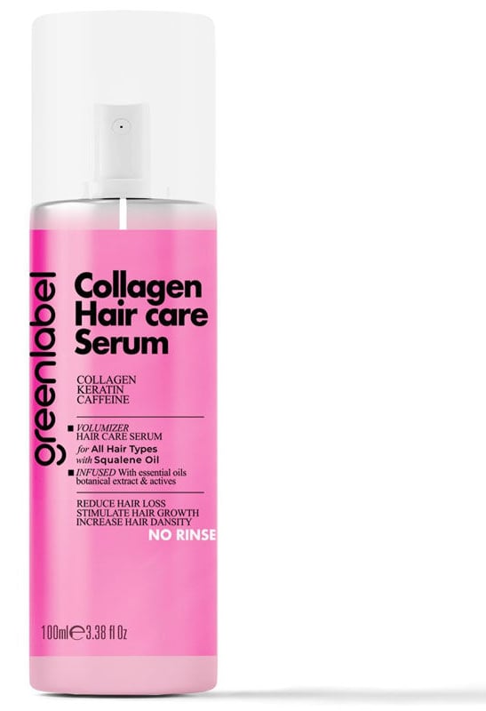 GreenLabel Kolajen İçerikli Durulamasız Saç Serumu 100 ml