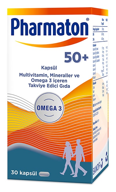 Pharmaton 50 Plus 30 Kapsül