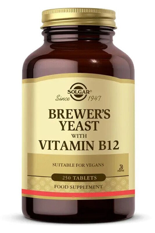 Solgar Brewer’s Yeast with Vitamin B12 250 Tablet