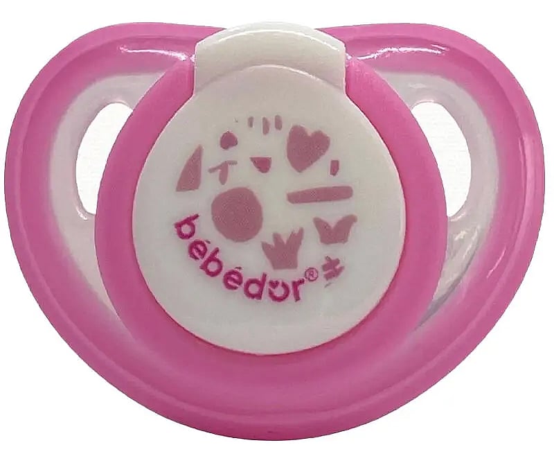 Bebedor Yassı Silikon Emzik 6-18 Ay