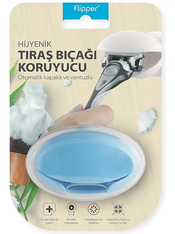 Flipper Tıraş Bıçağı Koruyucu - Mavi