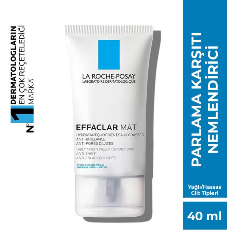 La Roche Posay Effaclar Mat 40 ML Matlaştırıcı Etkili Nemlendirici Bakım Kremi