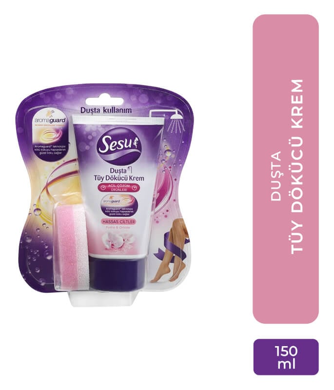 Sesu Duşta Tüy Dökücü Krem 150 ml