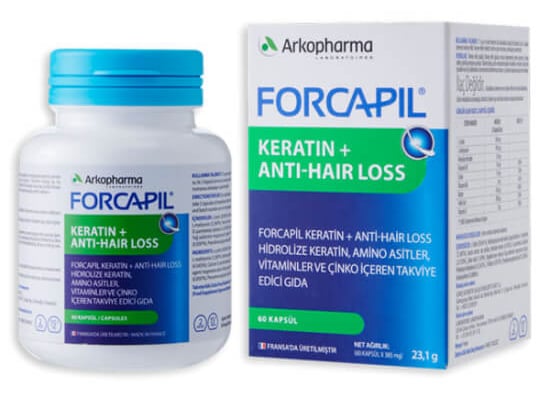 Arkopharma Forcapil Keratin Anti Hair Loss 60 Kapsül