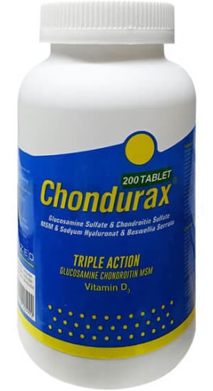 Chondurax Glucosamine Chondroitin Msm 200 Tablet - Glukozamin Kondroitin
