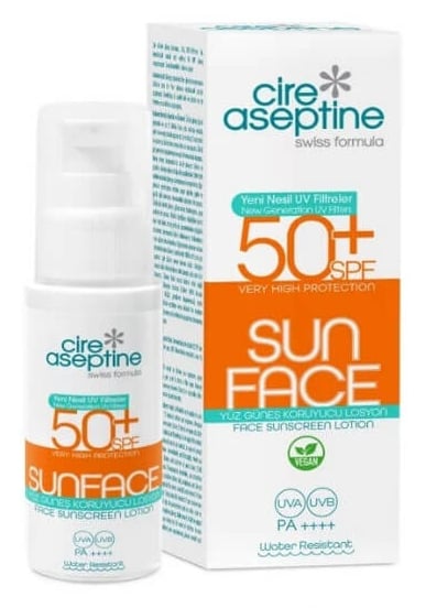 Cire Aseptine Yüz Güneş Koruyucu Krem Spf 50 60 ml