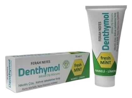Denthymol Bitkisel Ferah Nefes Diş Macunu 75 ml