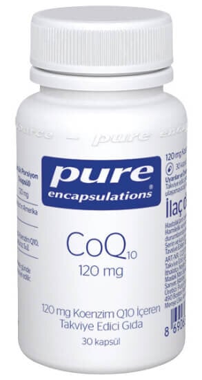 Pure Encapsulations CoQ10 120 mg 30 Kapsül