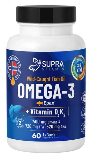 Supra Protein Omega 3 60 Kapsül