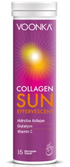 Voonka Collagen Sun Effervescent 15 Efervesan Tablet